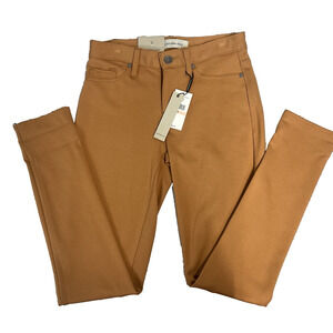 Calvin Klein Jeans Pants size 2 Brown Stretchy Casual Career Pants Lion 880